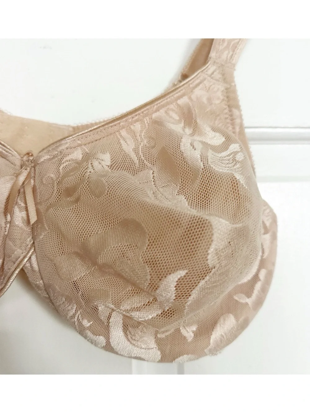 Wacoal Beige Women's Awareness Full Figure Seamless Underwire Bra Sz 36D